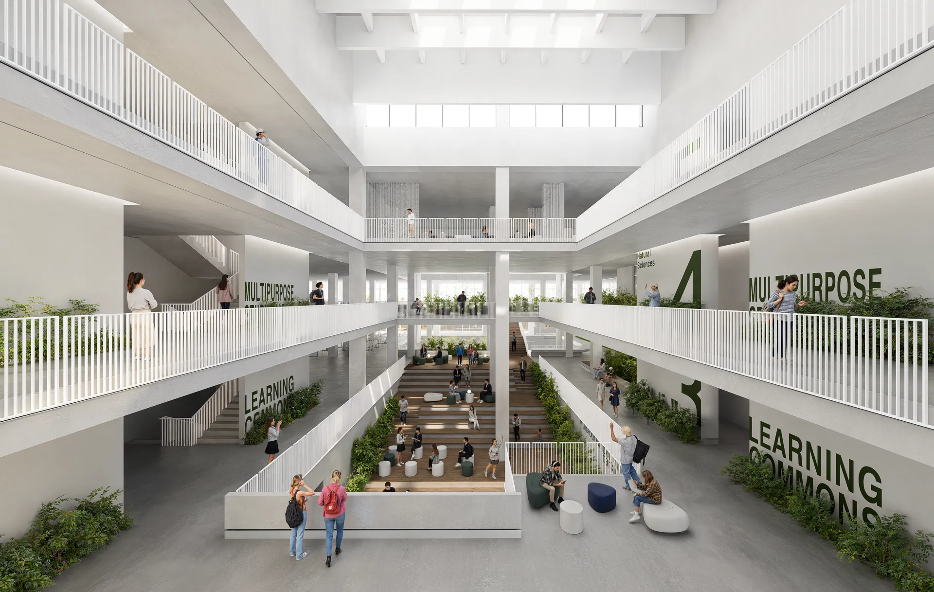KNU Central Library Remodeling 이미지 3