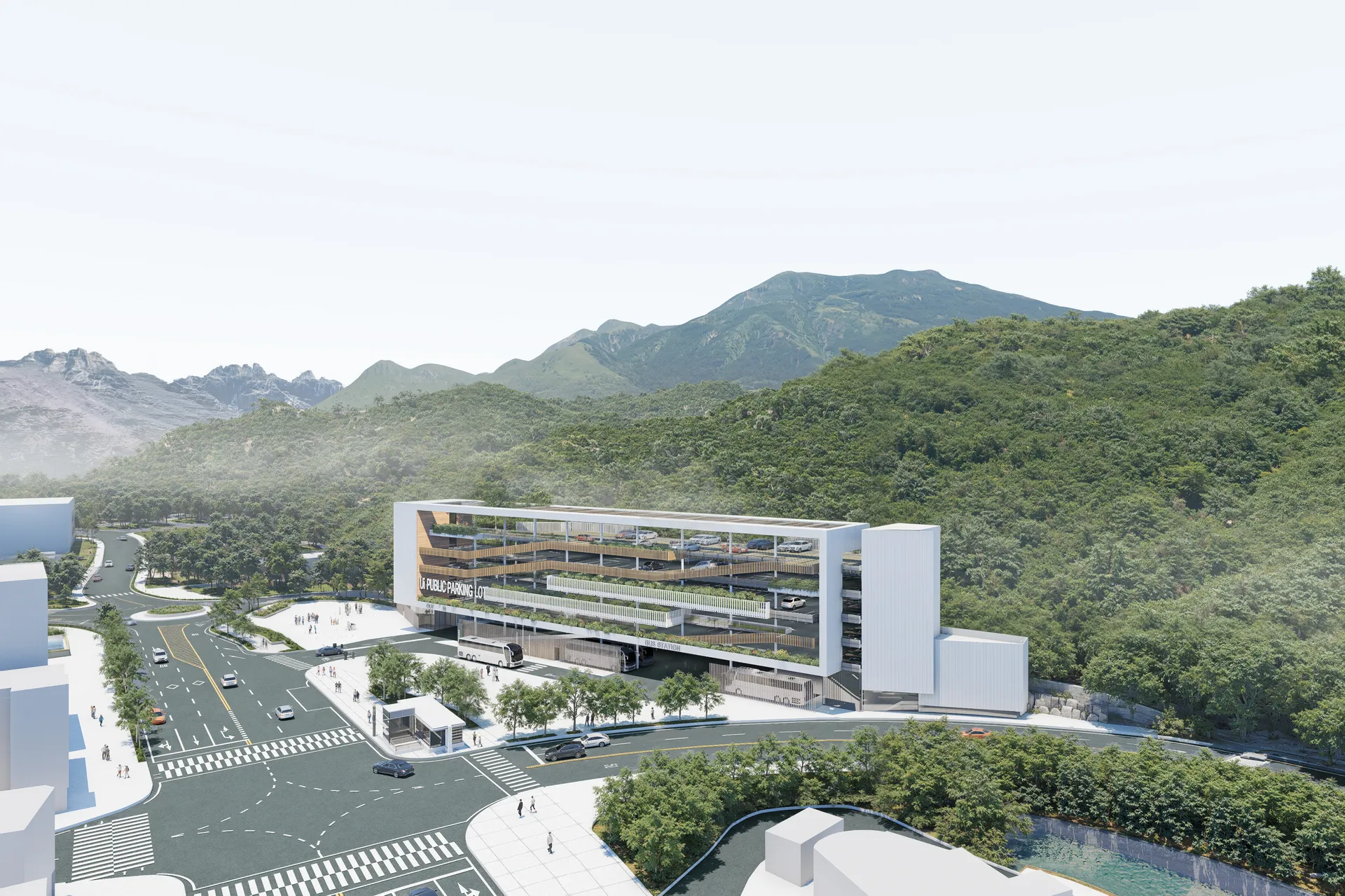 Ui-dong Transit Plaza Public Parking 이미지 1