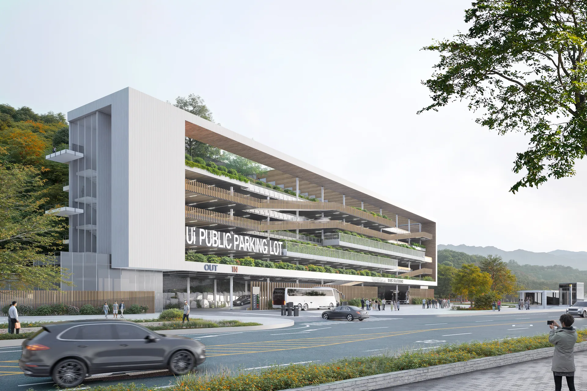 Ui-dong Transit Plaza Public Parking 이미지 3