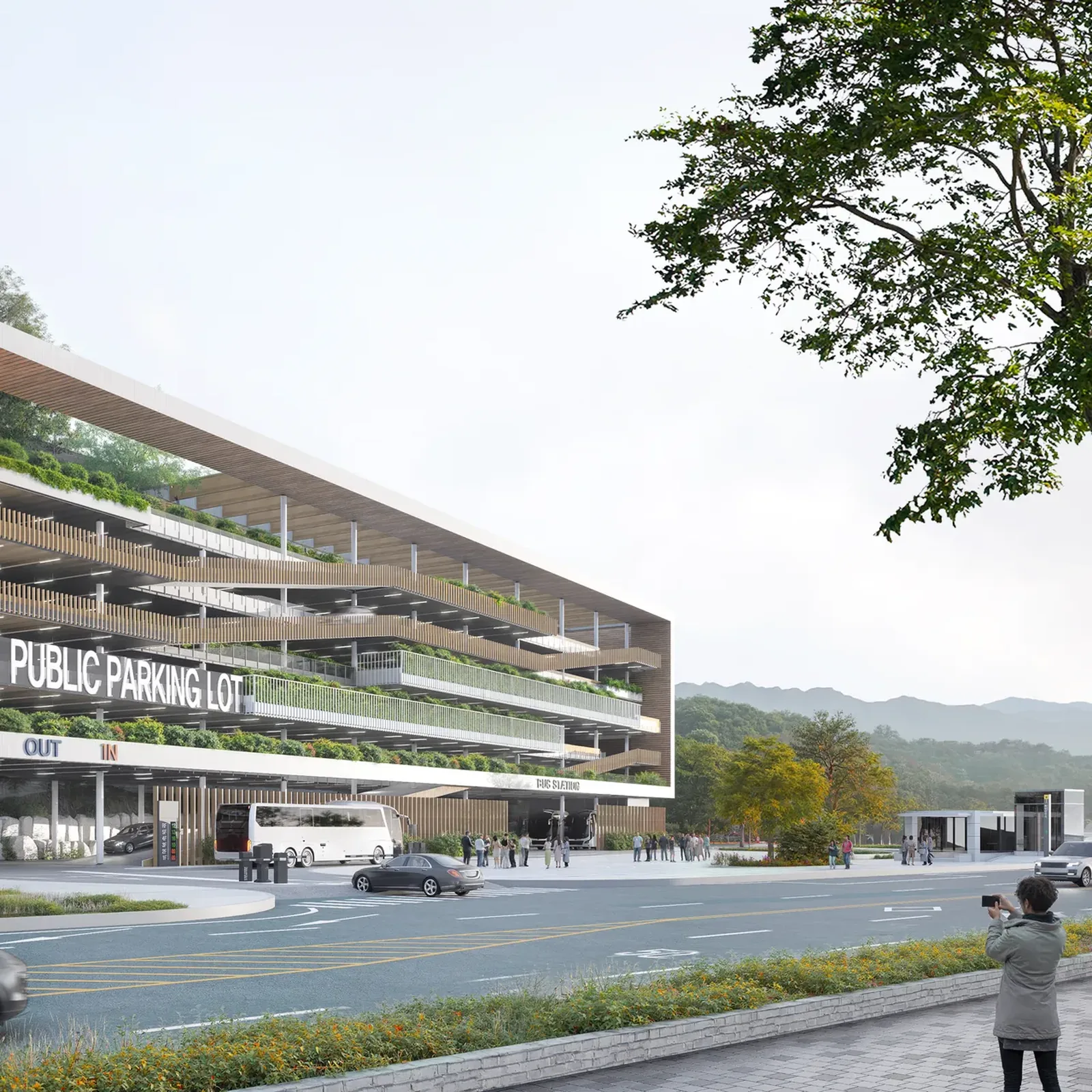 Ui-dong Transit Plaza Public Parking 이미지 3